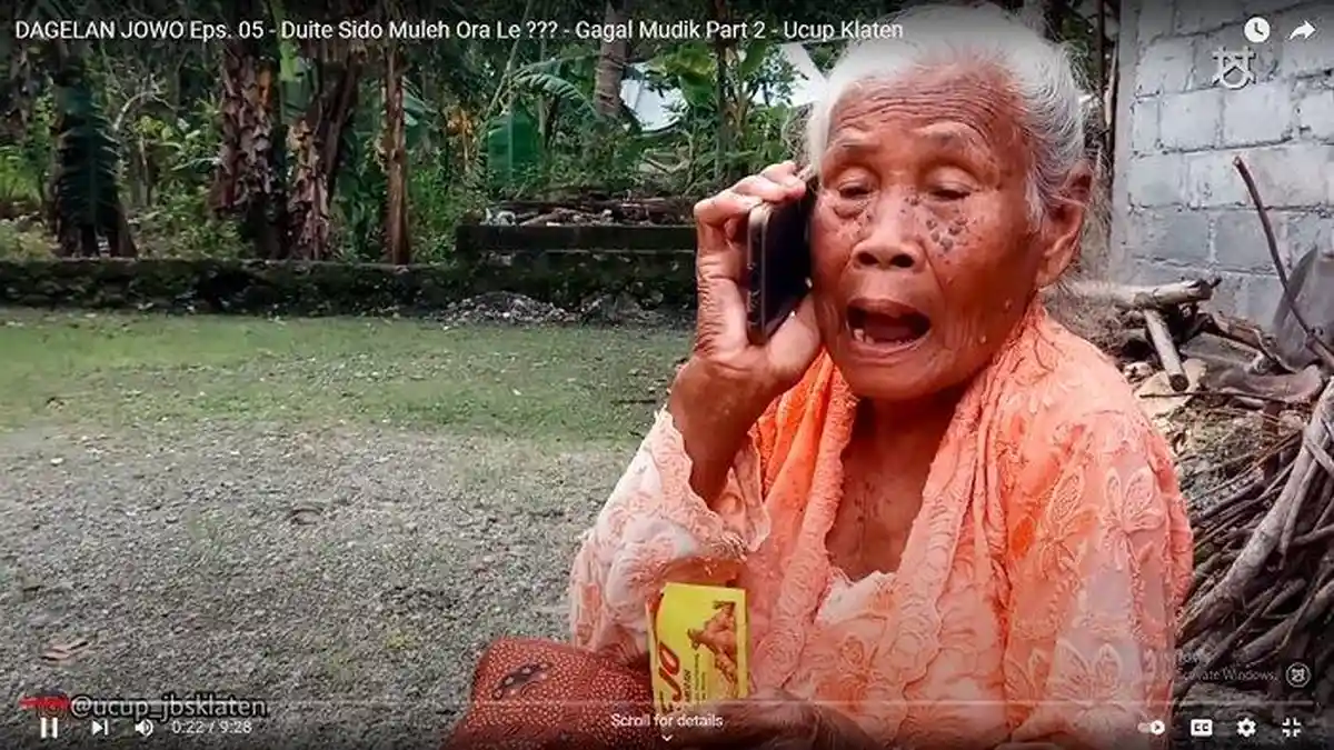 5 Video Mbah Minto yang Paling Viral, Mulai dari Gagal Mudik hingga Ngarit Pakai Mobil