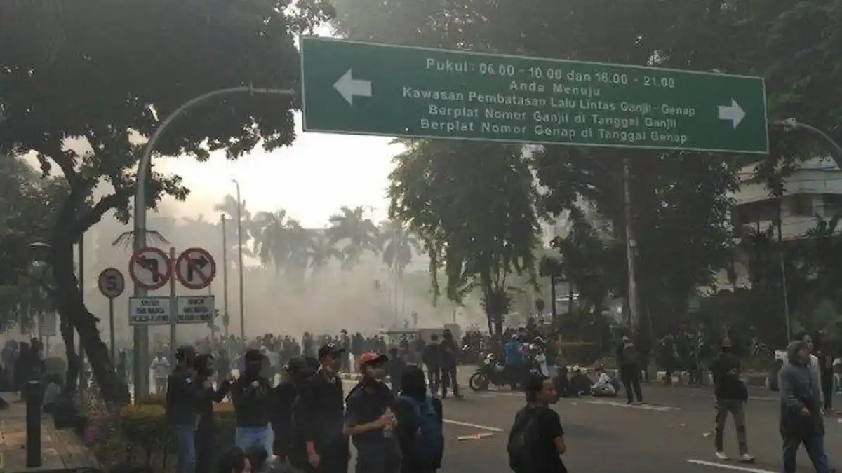 Tiga Pers Mahasiswa PNJ Berhasil Ditemukan Usai Hilang Kontak Saat Liput Demo Tolak UU Cipta Kerja