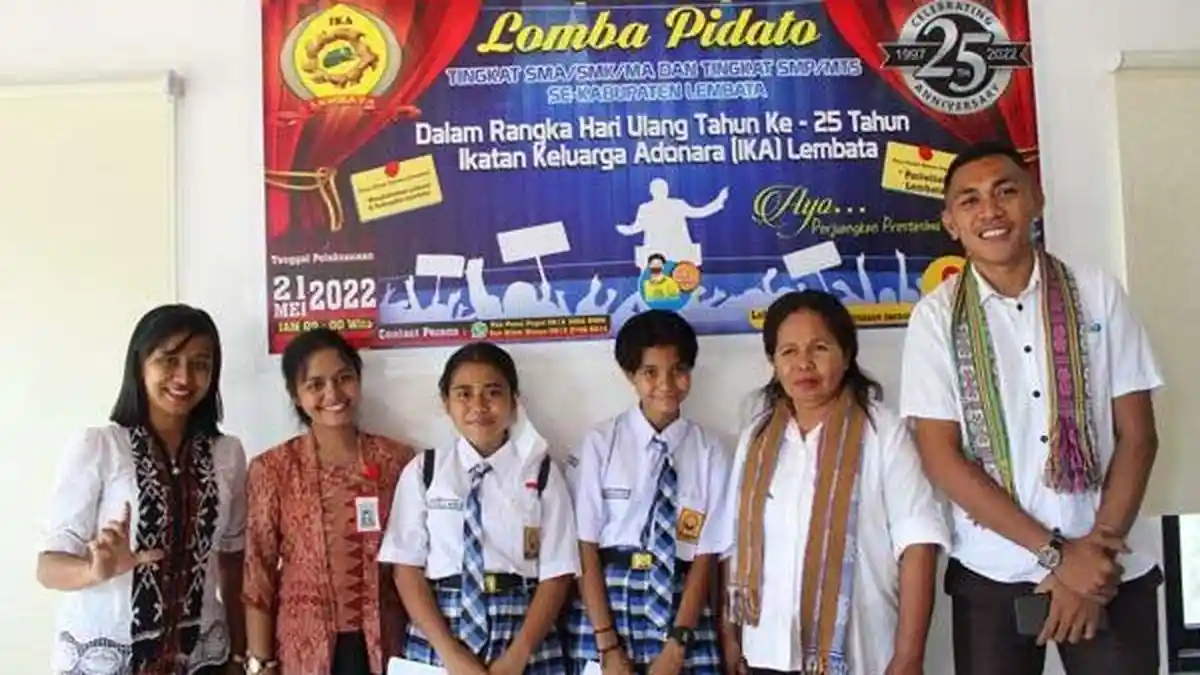 HUT Ke-25, IKA Lembata Gelar Lomba Pidato Bahasa Inggris dan Indonesia
