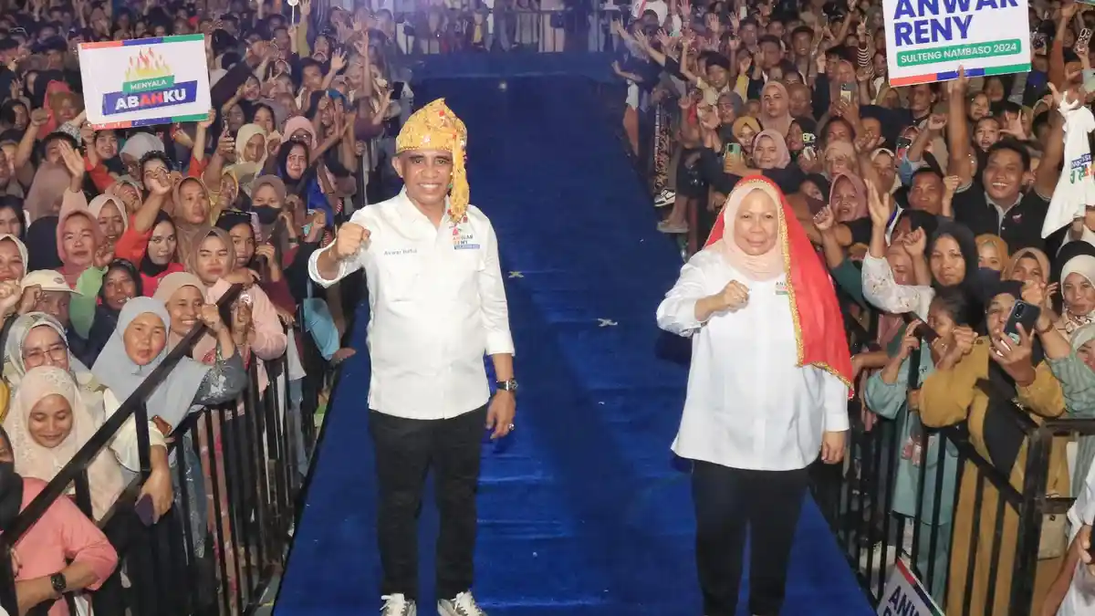 Intelek dan Religius, Masyarakat Sulteng Makin Terpikat Menangkan Anwar-Reny