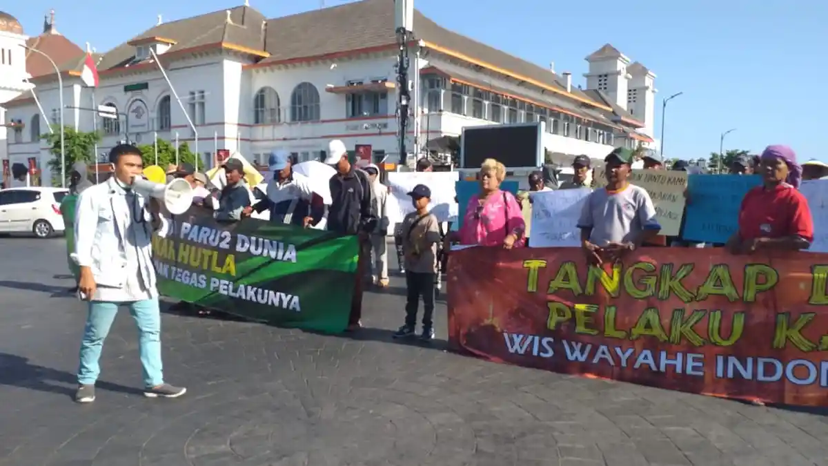 Sikapi Karhutla, Aliansi Masyarakat di Yogyakarta Minta Pemerintah Tindak Tegas