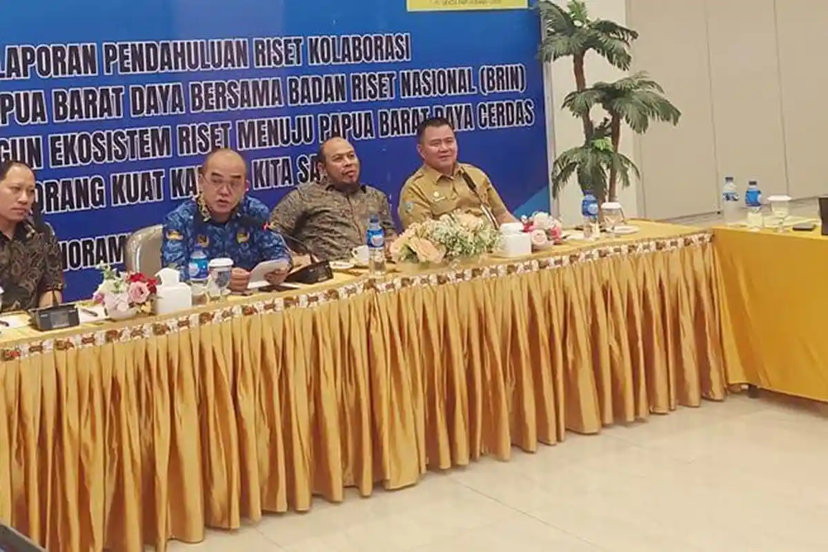 Pj Bupati Maybrat Dukung Ekosistem Riset dalam Seminar Kolaborasi Pemprov Papua Barat Daya-BRIN