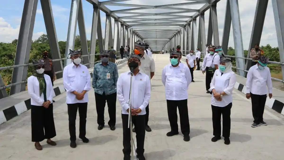 RESMI! Jembatan Penghubung Blora Bojonegoro Sudah Bisa Dilewati