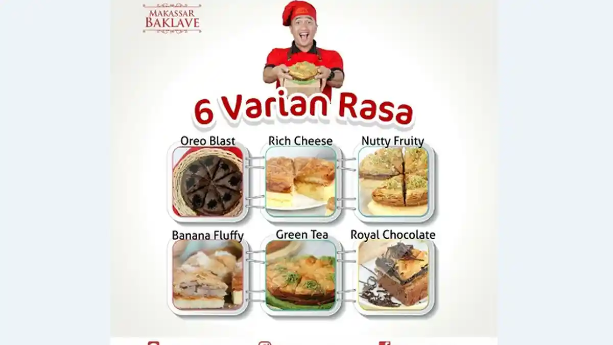 Makassar Baklave, Oleh-Oleh Makassar by Irfan Hakim