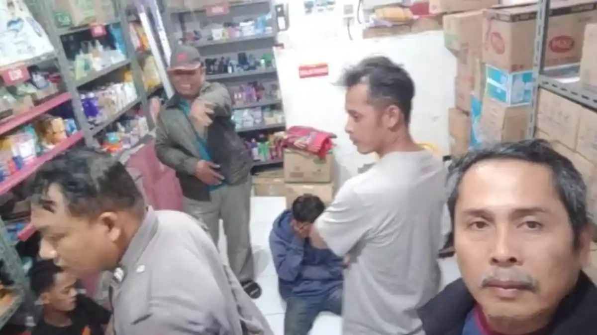 Ketahuan Curi Hape dan Dompet Karyawan Minimarket di Sleman, Seorang Pemuda Nyaris Dimassa 