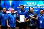 M Rusli-Syairi Mukhlis Kantongi Rekomendasi Pencalonan Bupati-Wakil Bupati Kotabaru Partai Demokrat