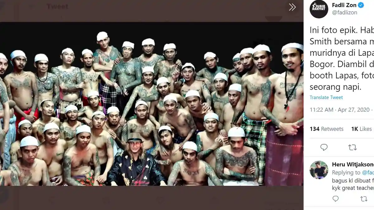 Terkurung Penjara, Habib Bahar Bin Smith Tetap Dakwah, Santrinya Bukan Orang-orang Sembarangan