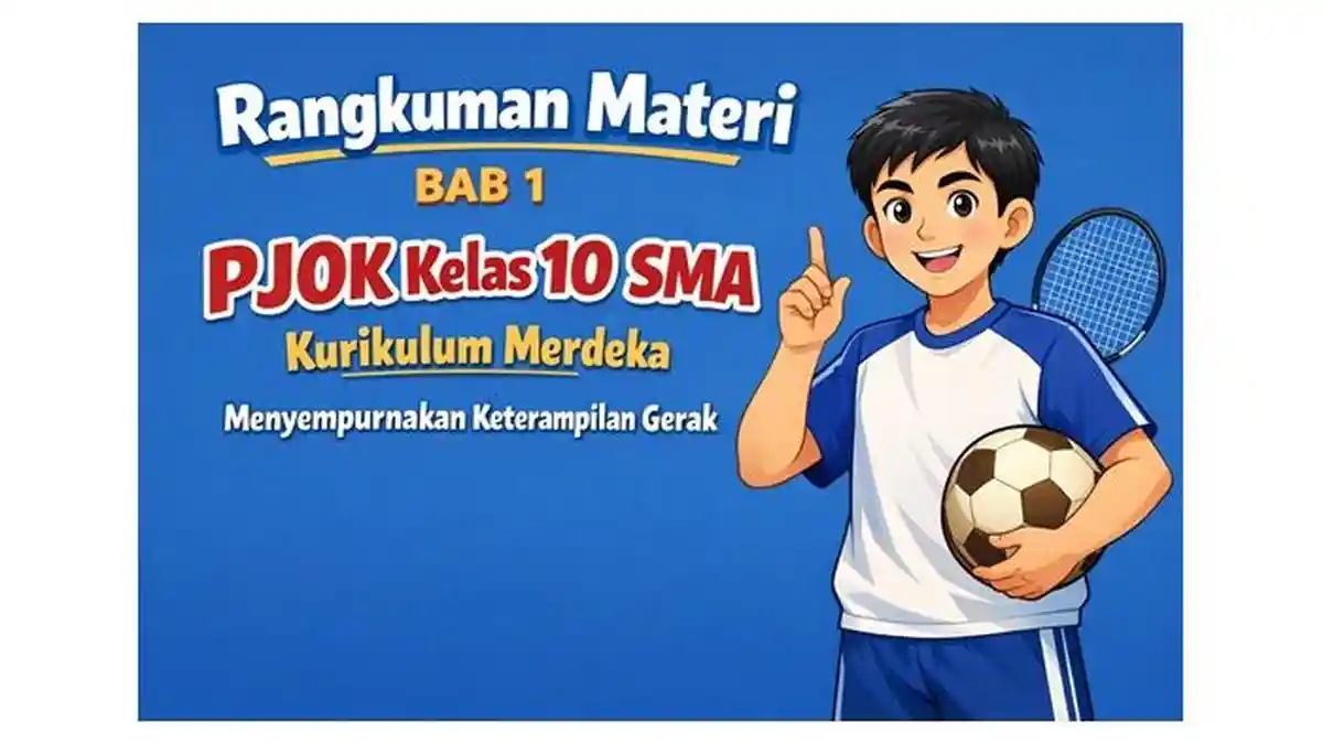 Rangkuman Materi BAB 1 PJOK Kelas 10 SMA Kurikulum Merdeka, Menyempurnakan Keterampilan Gerak - Sripoku.com