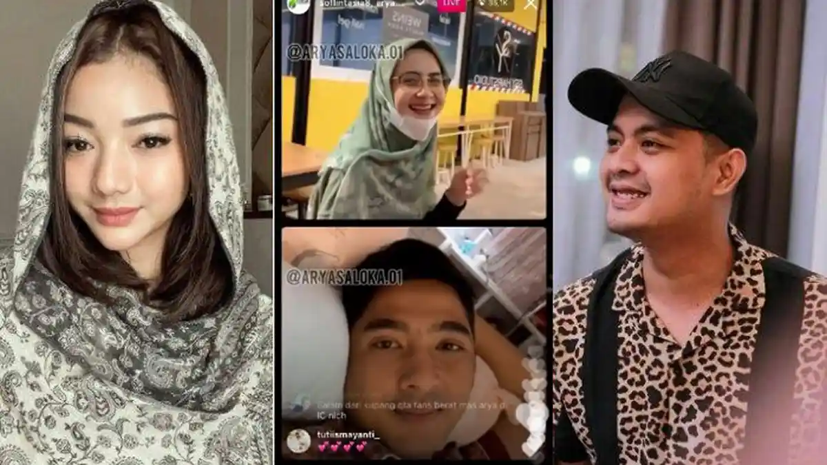 PACAR Baru Adi Sastro, Tak Kalah Cantik dari Glenca Chysara, Salting saat Live Bareng Arya Saloka