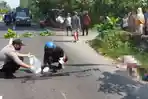 Hendak Menyalip Motor, Pelajar asal Kabupaten Blitar Terpelanting ke Aspal hingga Tewas di Lokasi