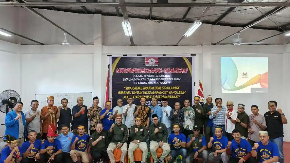 Andi Syawal Baso Terpilih Sebagai Ketua dalam Muscab III KKSS Mapanget ...