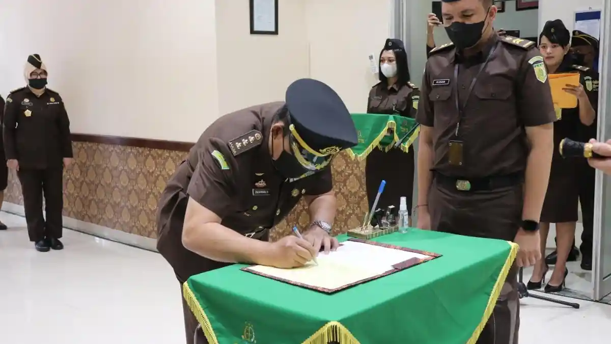 Kolonel Laut Zulkarnain Jadi Asisten Pidana Militer di Kejati Kaltim