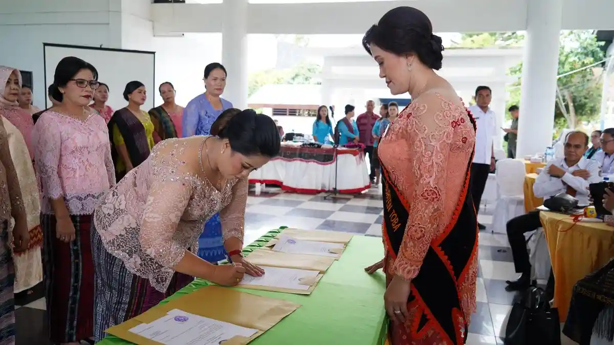 96 Bunda PAUD Dikukuhkan di Kabupaten Toba: PAUD Jadi Pondasi Pembangunan SDM