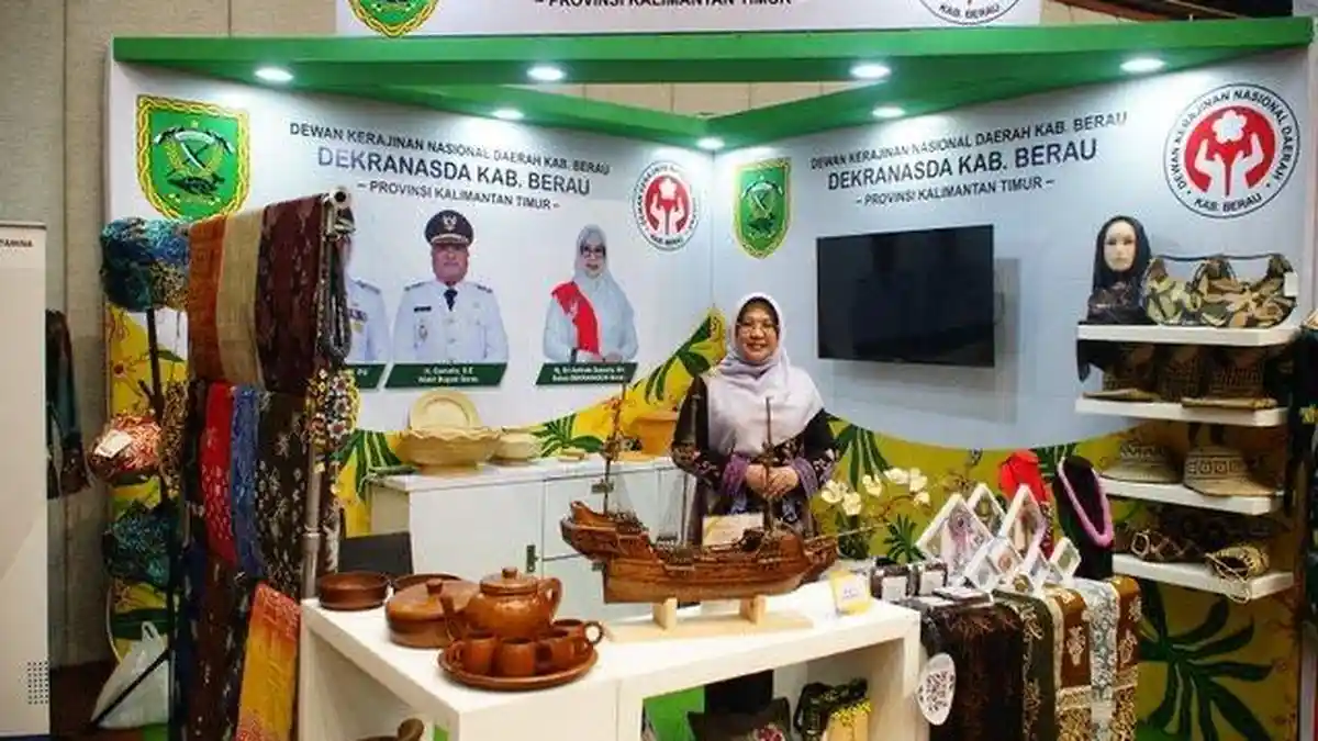 Dekranasda Berau Partisipasi Pameran INACRAFT, Harap UMKM bisa Go Internasional