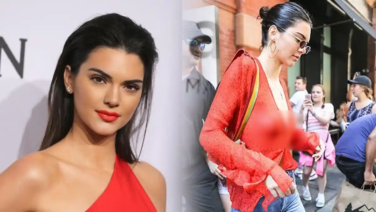 Astaga, Kendall Jenner Kepergok Tak Pakai Bra Saat ke New York!