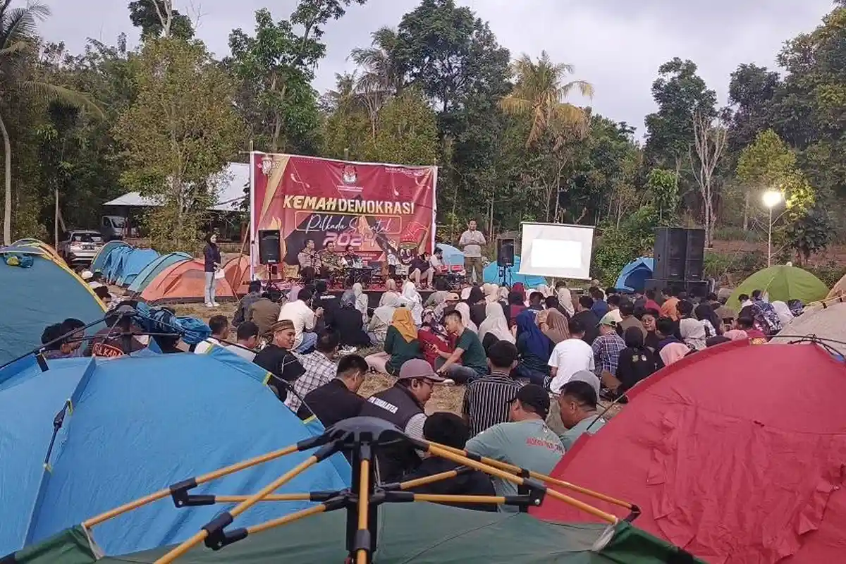 KPU Jeneponto Gelar Kemah Demokrasi, Target 80 Persen Partisipasi Pemilih Pilkada 2024
