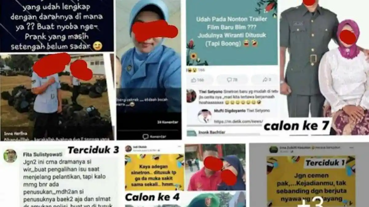 Tak Cuma 3, Ternyata Ada 8 Postingan yang Diduga Ditulis Istri Tentara Sindir Mantan Jenderal