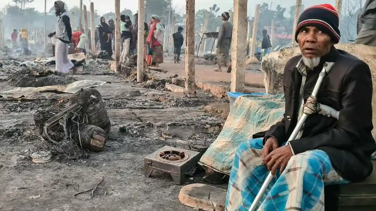 Jeritan Pilu Pengungsi Rohingya di Cox’s Bazar, Rumah Terbakar dan Kekerasan Meningkat: Menderita