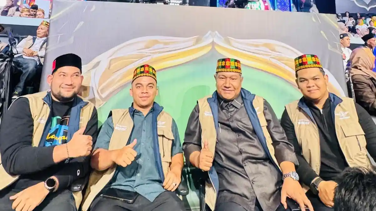 Tgk Ahmada Hadiri dan Dukung Habibi An Nawawi di AKSI 2026