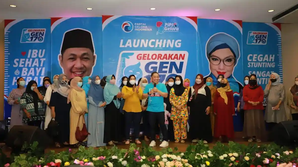 Mengatasi Masalah Stunting, Gelora Luncurkan Gerakan GEN-170