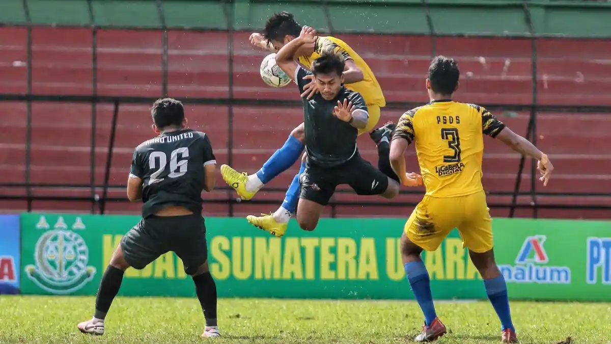 Babak Pertama Karo United Vs PSDS, Laskar Simbisa Unggul 1-0