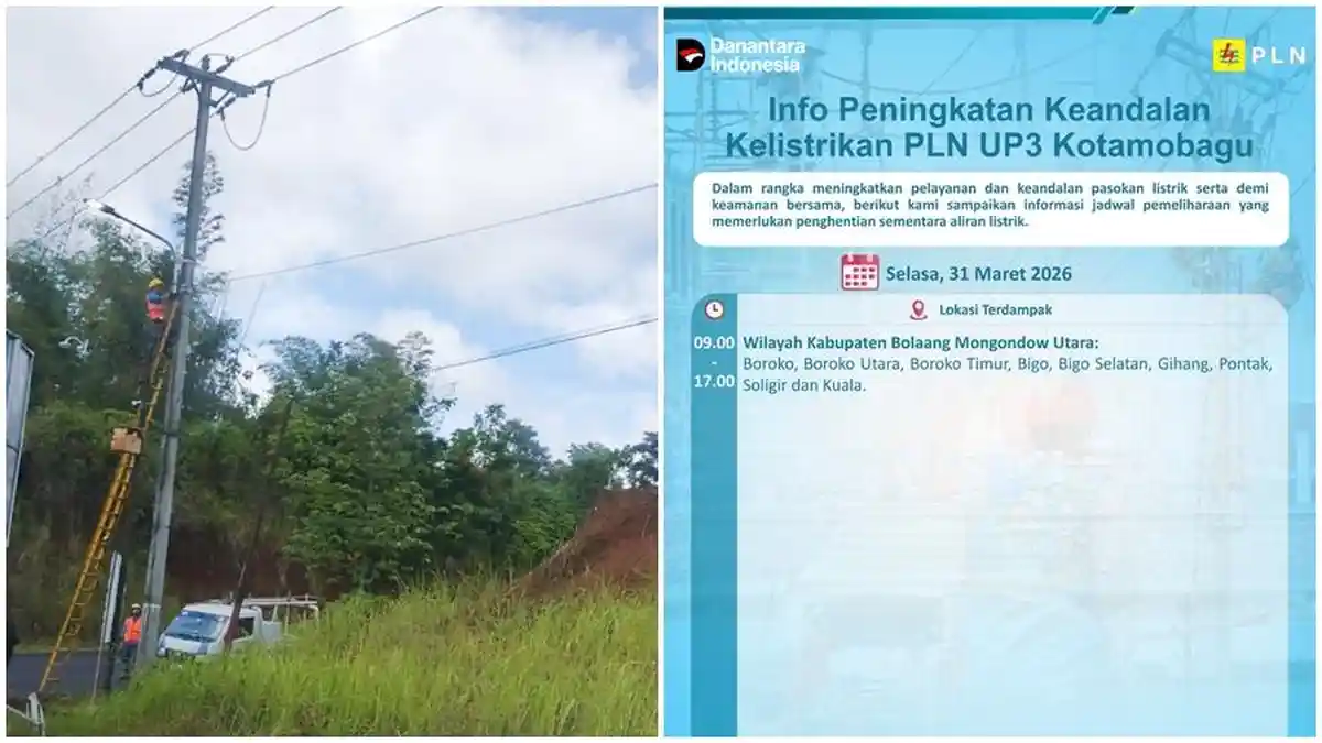 Siap-siap Mati Lampu, Info PLN Ini Lokasi Terdampak, Selasa 31 Maret 2026
