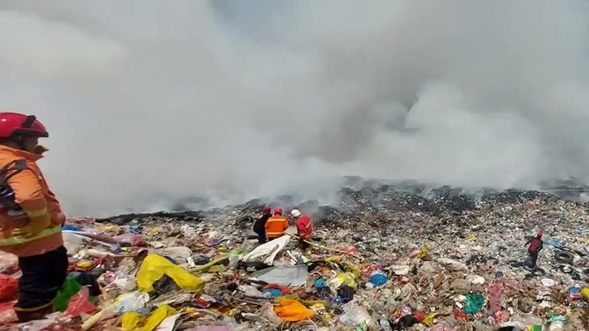 TPA Bukit Pinang Samarinda Terbakar Lagi, Diduga Ada Unsur Kesengajaan