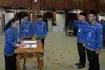 Agustina Lantik 30 Pejabat Pemkot Semarang, Tak Ada Lagi Posisi Lurah yang Kosong