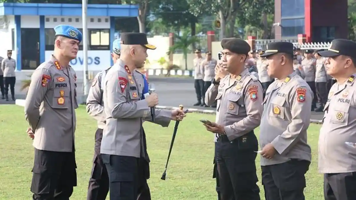 Kapolda Ajak Personel Halalbihalal