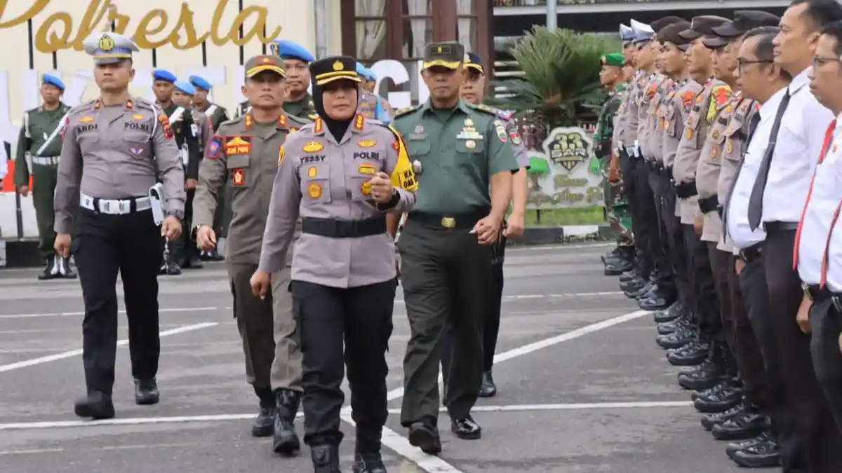 Polresta Bukittinggi Dirikan Lima Pos untuk Jamin Keamanan Nataru, Turunkan Ratusan Personel