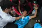 Polisi Bubarkan Paksa Aksi Unjuk Rasa Pencari Suaka Afganistan