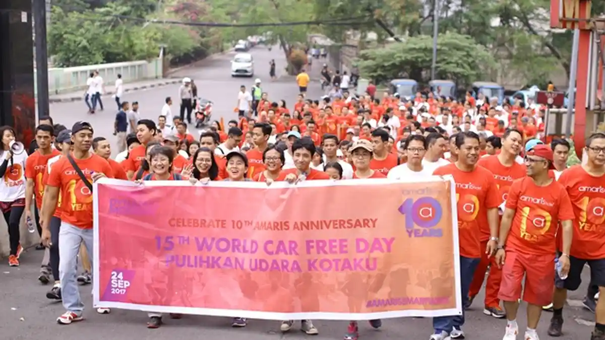 Rayakan Ulang Tahun Ke-10, Amaris Hotel Menggelar Acara Smart Walk