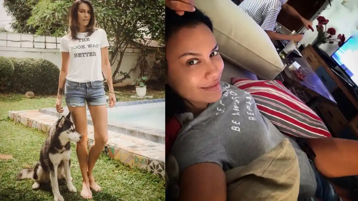 Sophia Latjuba Lakukan Ini, Tulisan di Kausnya Jadi Sorotan Netter: Kode Udah 'Gituan' dengan Ariel?