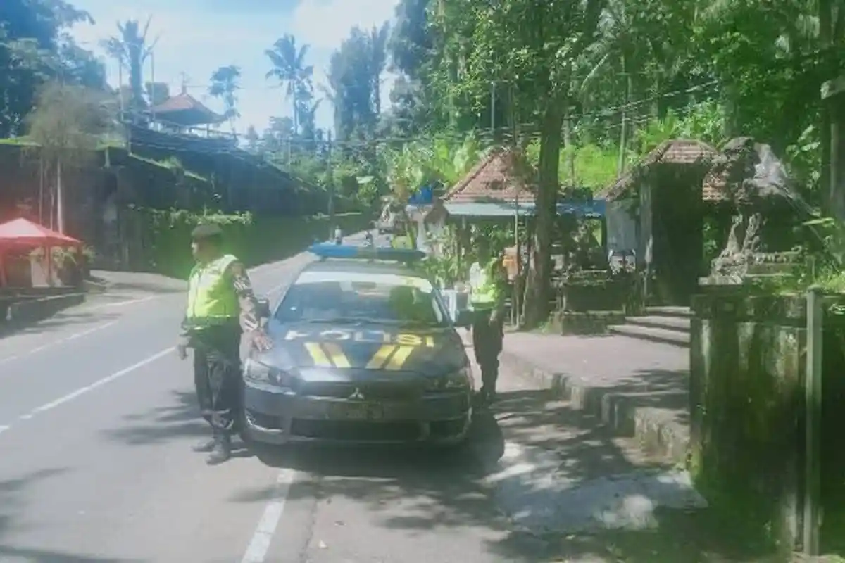 Antisipasi Curanmor dan Kejahatan Jalanan, Satsamapta Polsek Abiansemal Tingkatkan Patroli Dialogis