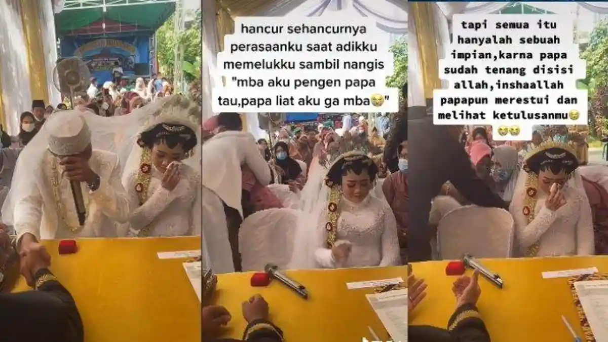 Viral Pengantin Pria Menangis Peluk Ibunya setelah Akad, Ternyata Ada Kisah Pilu di Baliknya