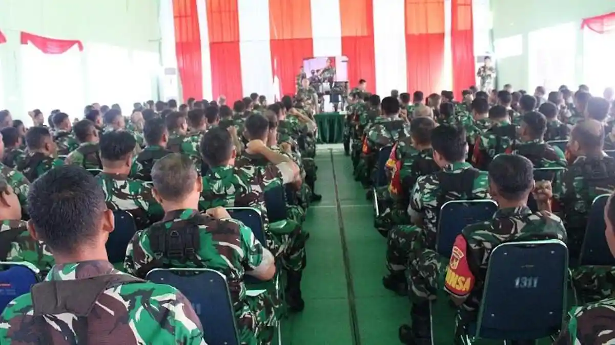 Jelang Pemilu 2024, Dandim 1311/Morowali Ingatkan Prajurit Jaga Netralitas