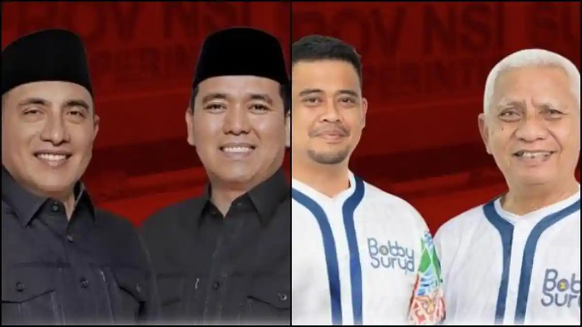 Hasil Survei Pilkada Sumut 2024 Terbaru, Popularitas Bobby Nasution dan Edy Rahmayadi Beda Tipis
