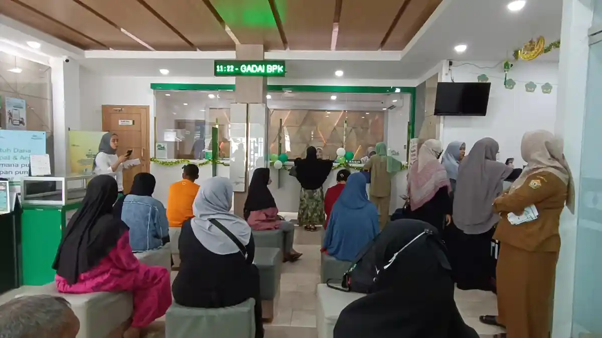 Jelang Idul Fitri 2024, Arus Transaksi Pegadaian Emas Cabang Kendari Sultra Meningkat 20 Persen