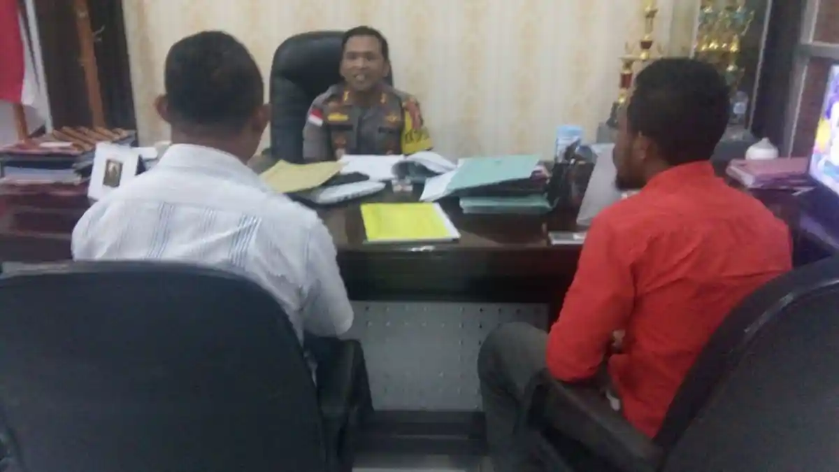 Warga Desa Rafae Datangi Hadap Kapolres Belu, Ternyata Mau Minta Penjelasan Tentang Hal  ini