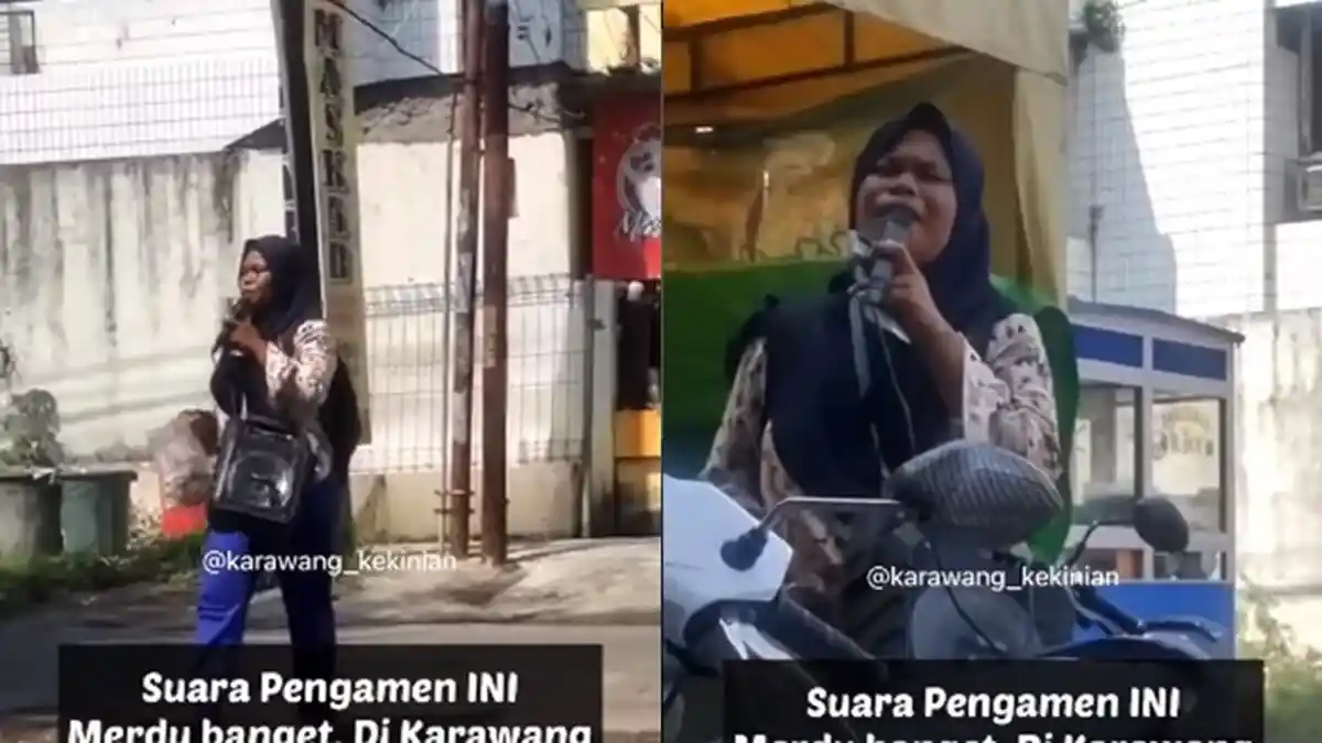 VIRAL Pengamen Wanita Bersuara Emas, Nyanyi di Jalan Rasa di Konser, Warganet Sebut Artis TV Kalah