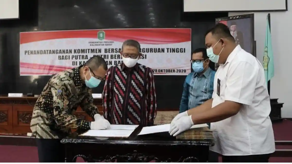 Jalin Kerjasama dengan PTN dan PTS di Kalbar, Sutarmidji Siapkan Beasiswa bagi Mahasiswa Berprestasi