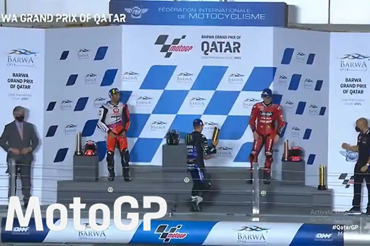 POIN MotoGP Update Klasemen MotoGP 2021 Hasil Race MotoGp Qatar 2021, Valentino Rossi ‘Gigit Jari’