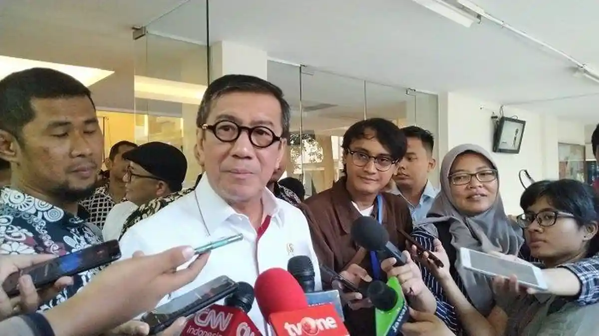 Soal Napi Program Asimilasi yang Berbuat Jahat Lagi, Yasonna Laoly: Masih Sangat Rendah