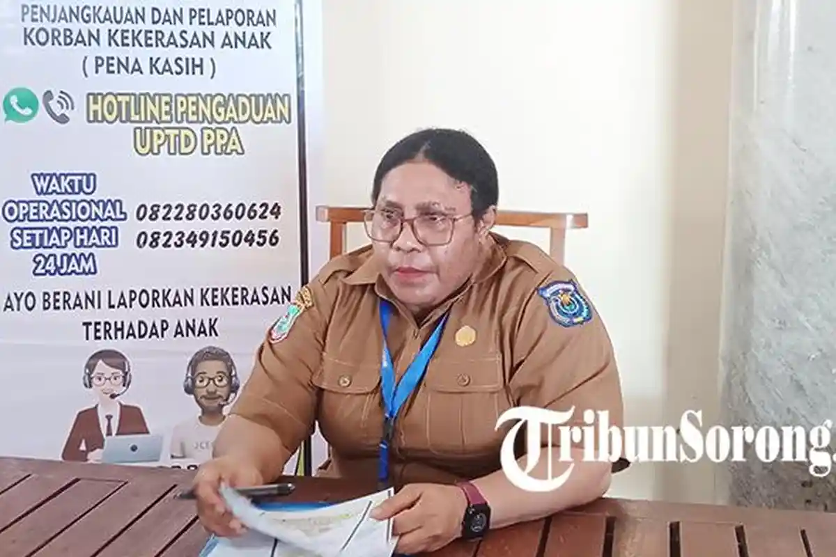 26 Kasus Kekerasan Anak di Kabupaten Sorong sepanjang 2024, UPTD PPA Dampingi Sampai Pengadilan