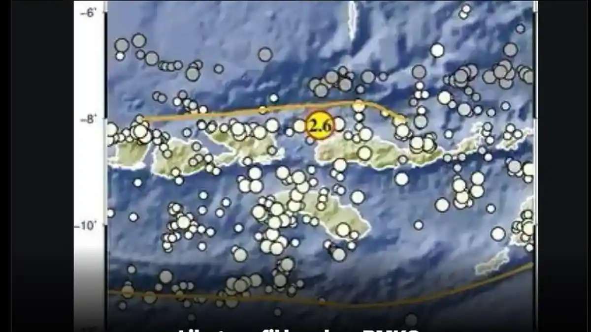 Terjadi Gempa Bumi di Labuan Bajo, Provinsi Nusa Tenggara Timur, Sabtu ...