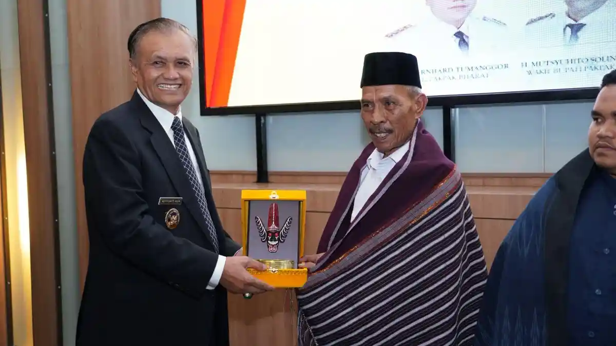 PERTEMUAN Wakil Bupati Pakpak Bharat dan Aceh Singkil, Bahas Potensi Kedua Daerah Bertetangga