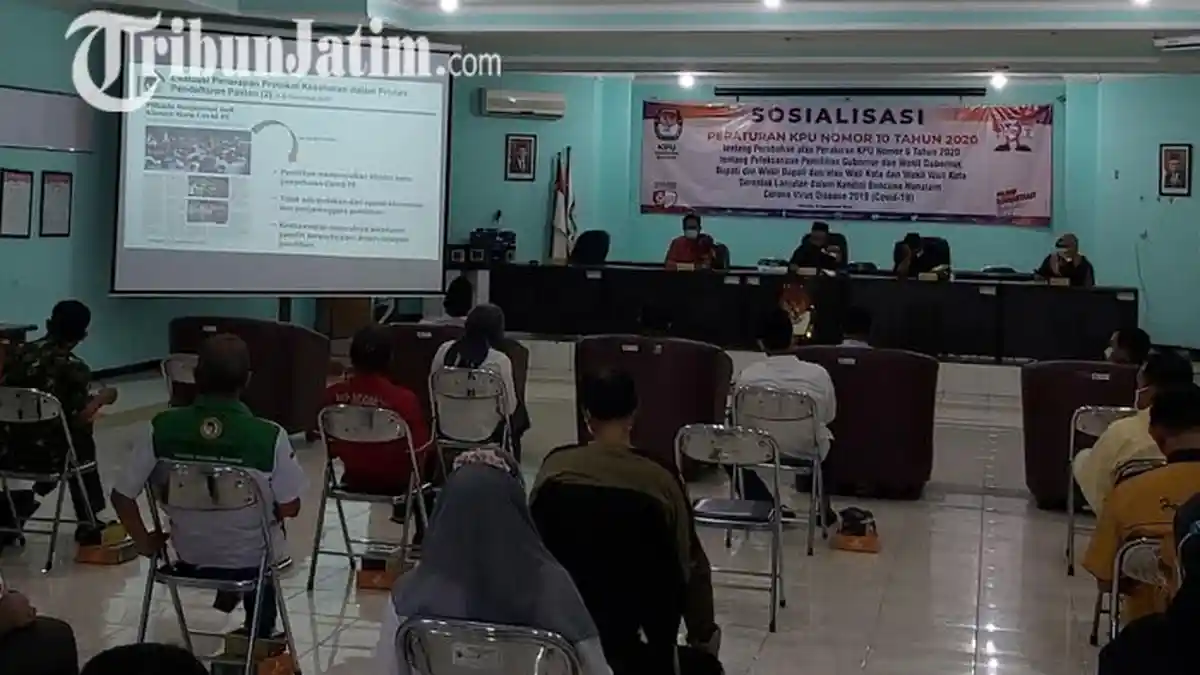 KPU Sidoarjo Izinkan Kampanye Maksimal Dihadiri 100 Orang Peserta