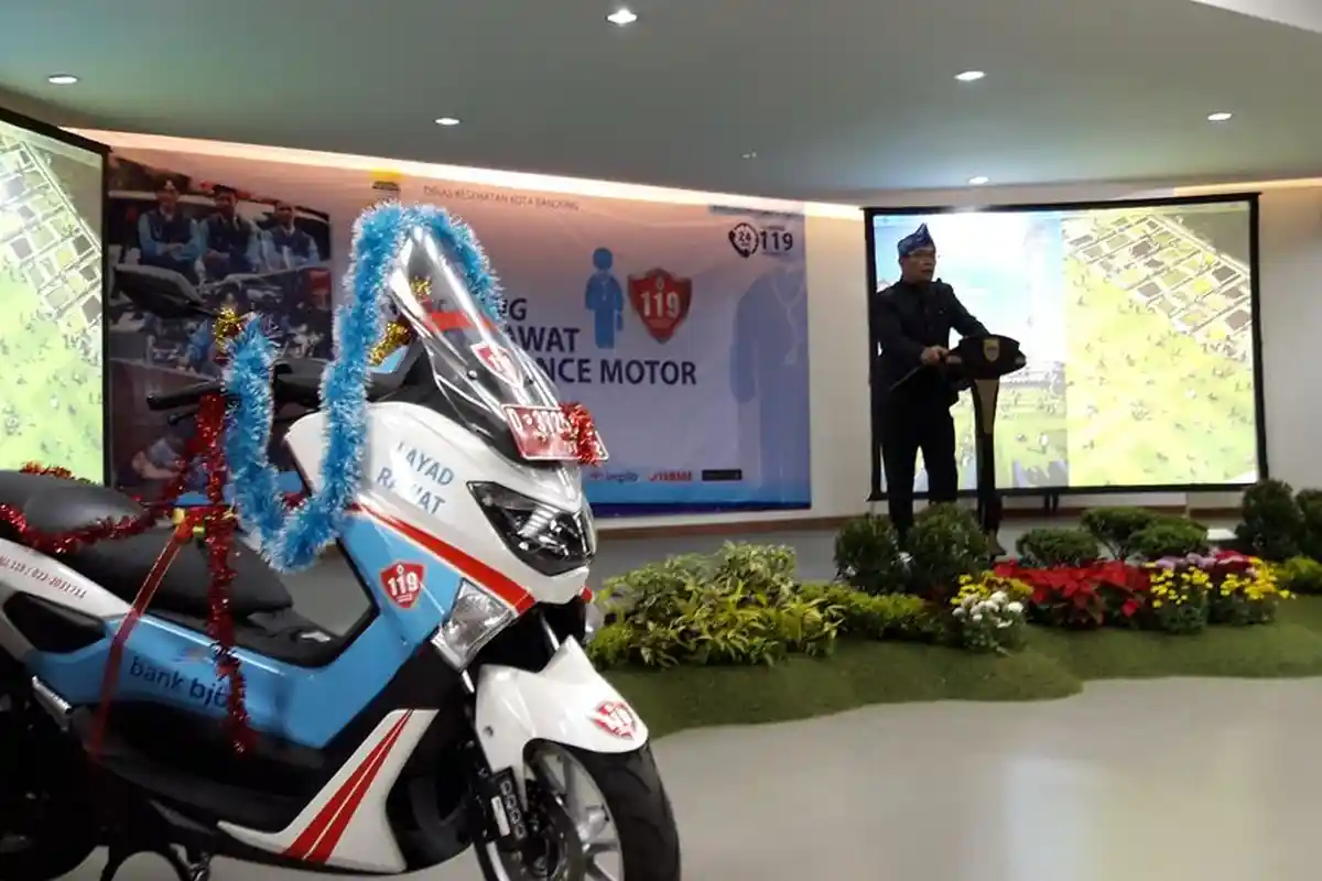 Sirine Motor Ambulans di Bandung Ini Bakal Unik, Mirip Sirine Penjual Ice Cream