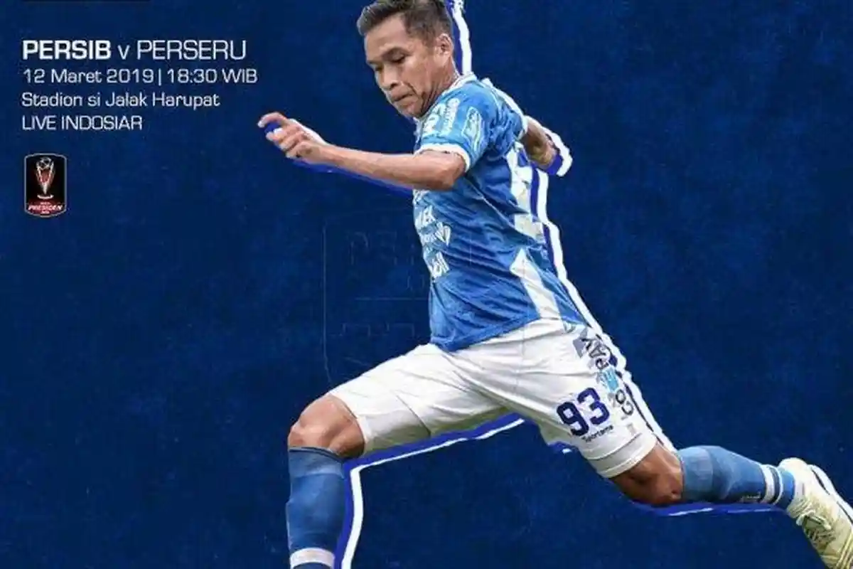 SESAAT LAGI: LINK LIVE STREAMING Indosiar, Perseru Serui vs Persib Bandung, Piala Presiden 2019