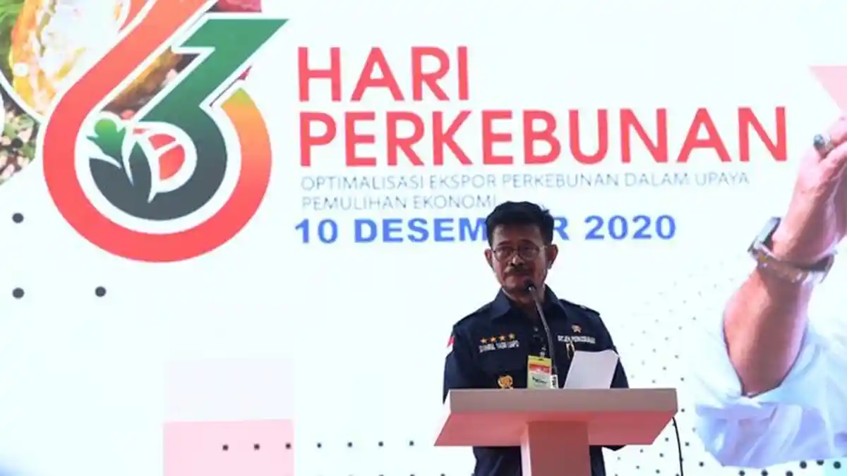 Peringatan Hari Perkebunan Ke-63, Mentan: Saya Minta Perkebunan Jadi Perhatian Bersama